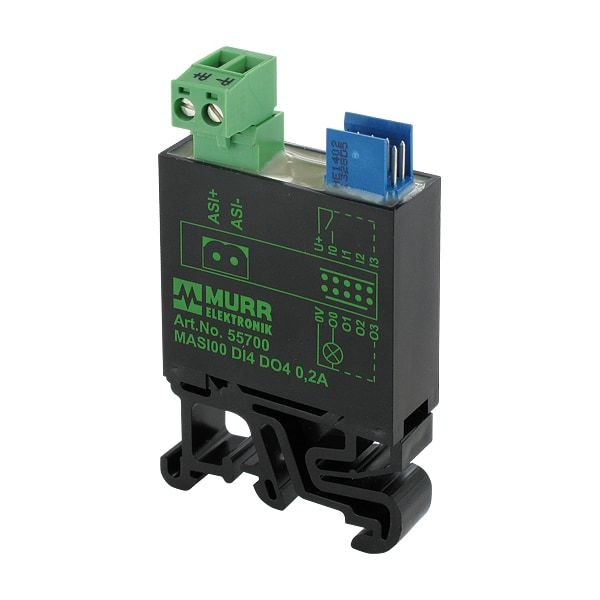Murr Elektronik MASI00 I/O MODULE, 4 digital inputs, 4 digital outputs